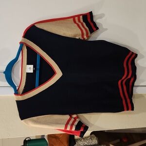 Cabi Size M Half Sleeve Sweater